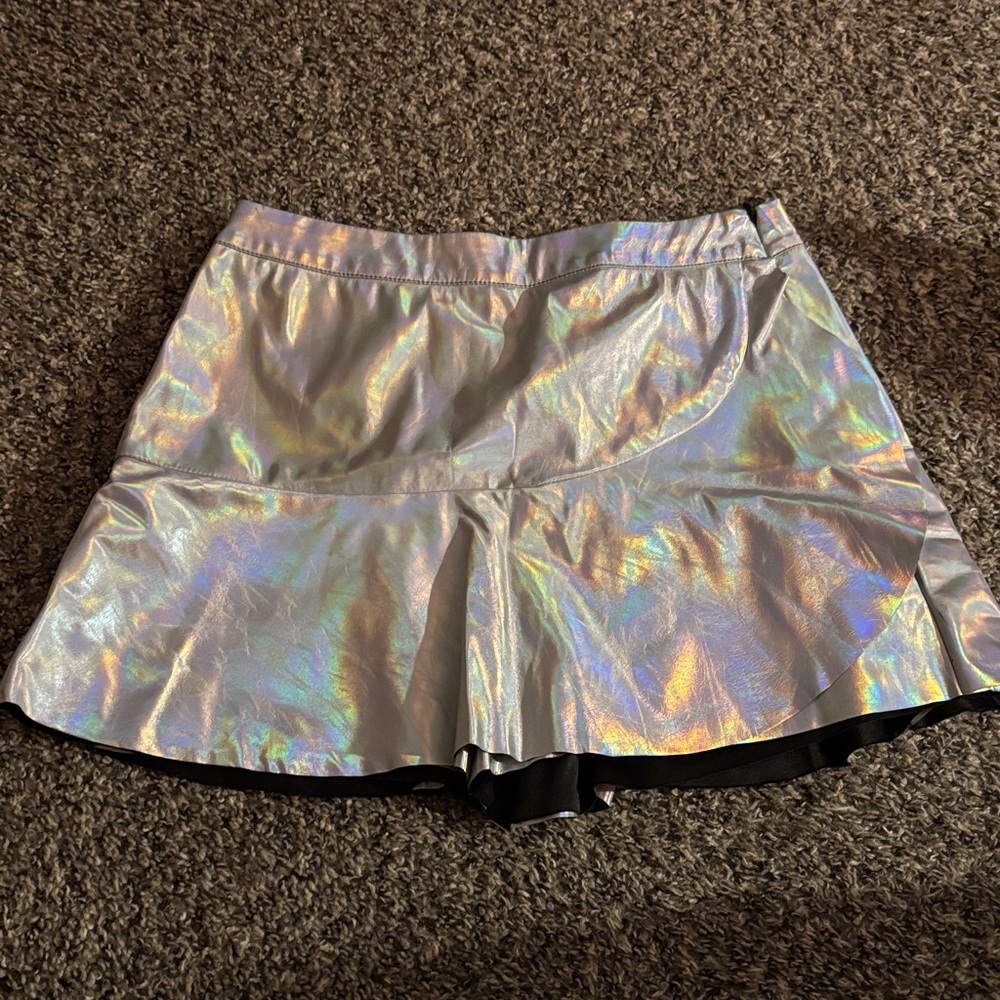 Kids' Holographic Skort